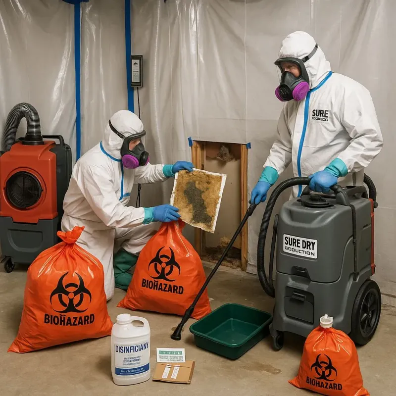 Contaminated Water Handling Protocols process in Lucerne, CA