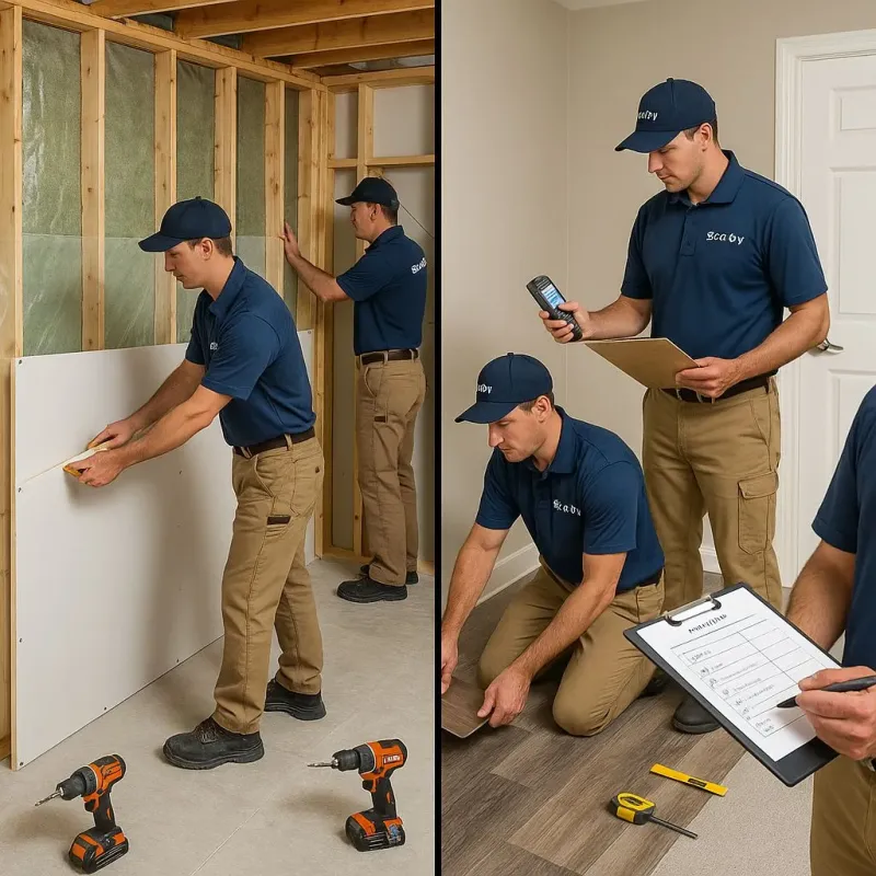 Repairs and Reconstruction process in Lucerne, CA