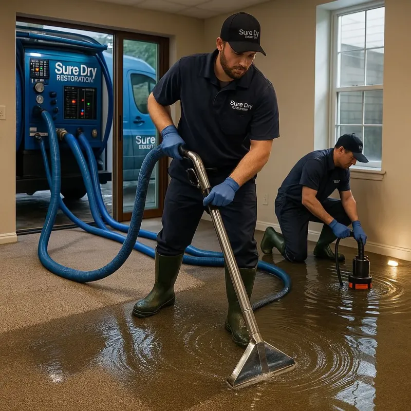 Water Extraction and Removal process in Lucerne, CA